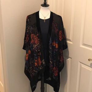 Michael Star velvet kimono